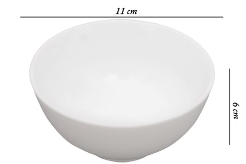 Chén cơm có chân thủy tinh 11cm Asian Bormioli Rocco