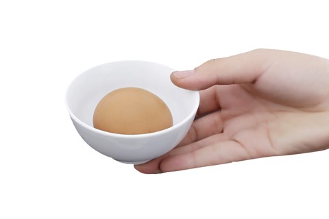 Chén cơm có chân thủy tinh 11cm Asian Bormioli Rocco