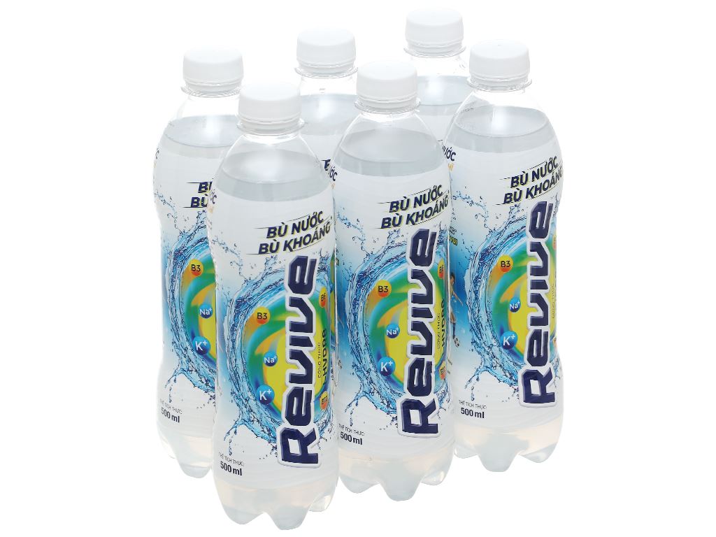 6 chai nước bù khoáng Revive 500ml giá tốt tại Bách hoá XANH