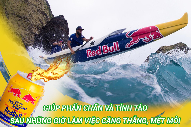 Nước tăng lực Redbull lon 250ml (thùng 24 lon)