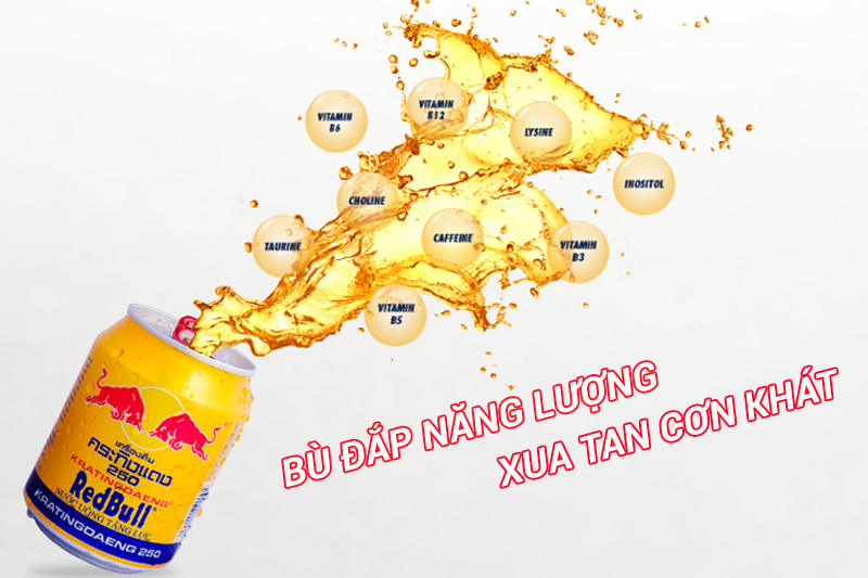 Nước tăng lực Redbull lon 250ml (thùng 24 lon)