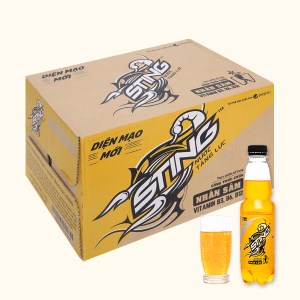 24 chai nước tăng lực Sting Gold 330ml