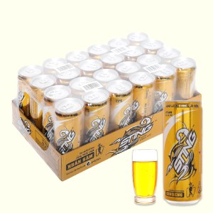 24 lon nước tăng lực Sting Gold 330ml