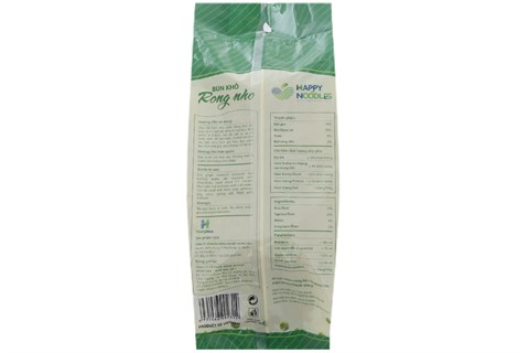 Bún khô rong nho Happy Noodles 400g