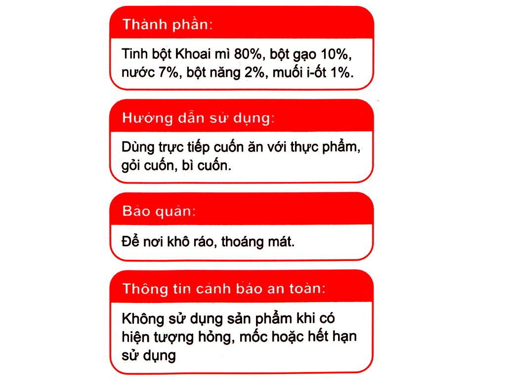 Bánh tráng không nhúng nước Mikiri gói 210g 3