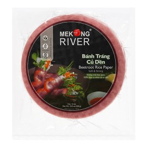 Bánh tráng 16cm củ dền Mekong River gói 300g