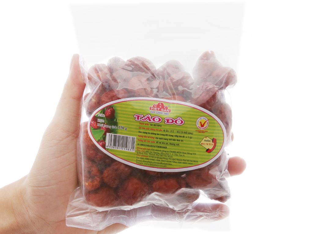 Táo đỏ Việt San 150g 3