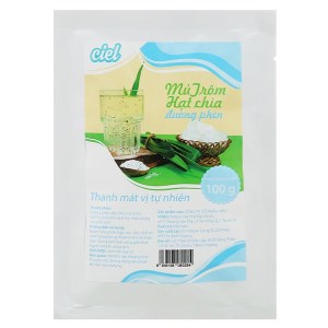 Mủ trôm hạt chia đường phèn Ciel gói 100g
