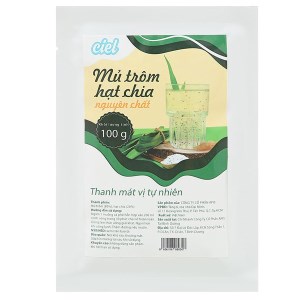Mủ trôm hạt chia nguyên chất Ciel gói 100g