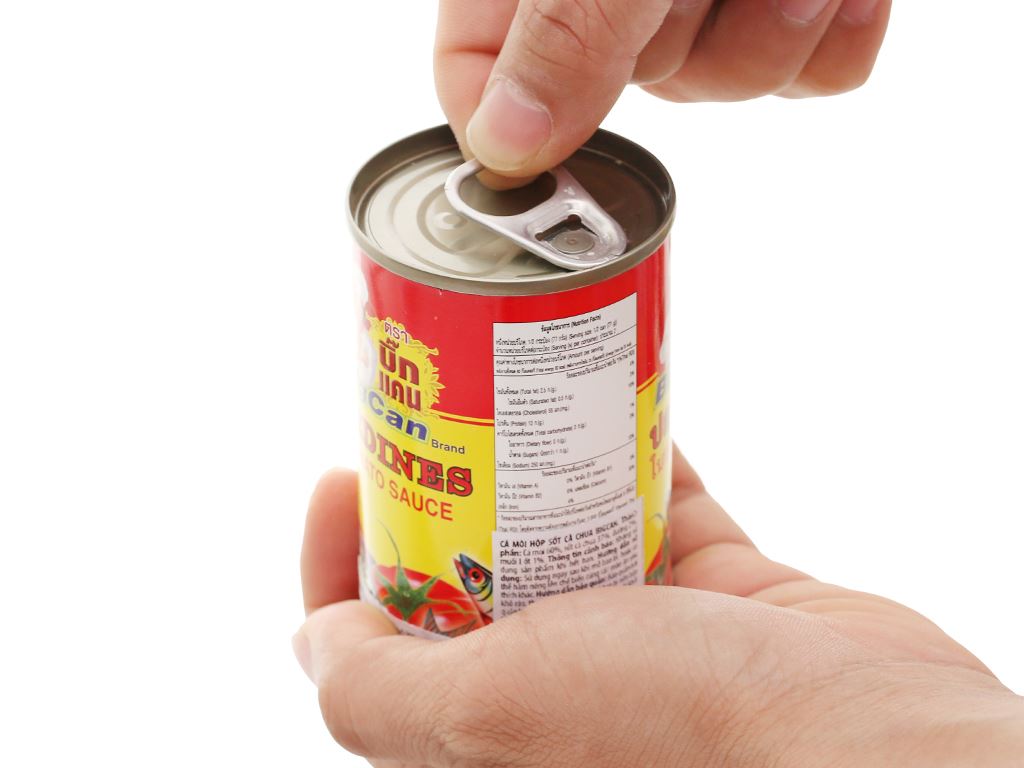 Cá mòi sốt cà chua Bigcan lon 140g 7