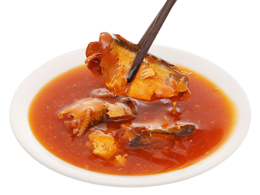 Cá mòi sốt cà chua Bigcan lon 140g 8
