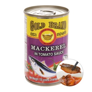 Cá nục sốt cà chua Gold Brand lon 155g