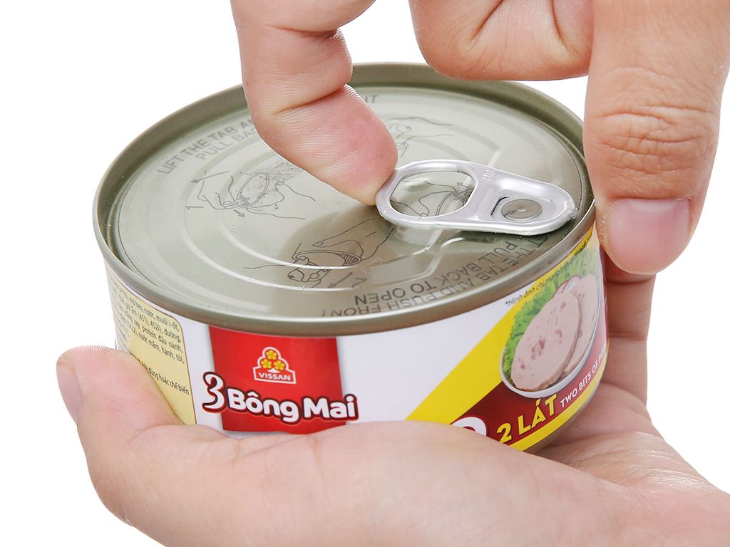 Heo hai lát 3 Bông Mai Vissan hộp 150g 3