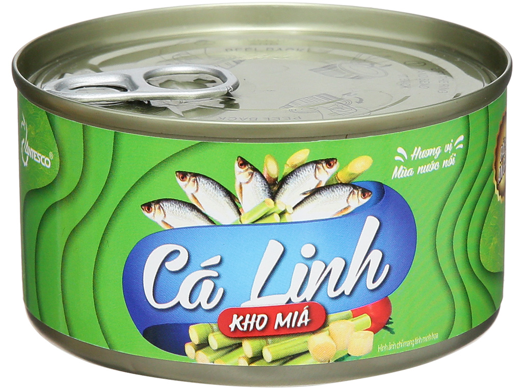 Cá linh kho mía Antesco 210g