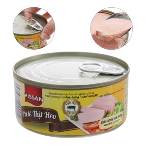 Pate thịt heo Vissan 170g