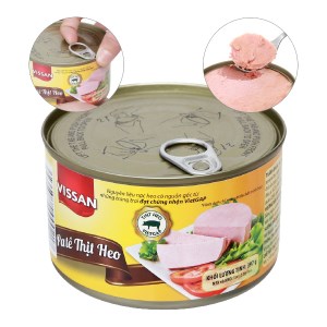 Pate thịt heo Vissan hộp 397g