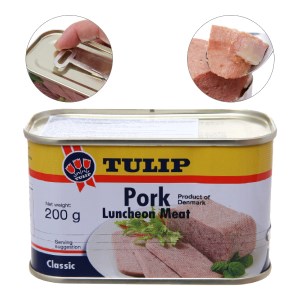 Thịt heo Pork Luncheon Meat Classic Tulip 200g