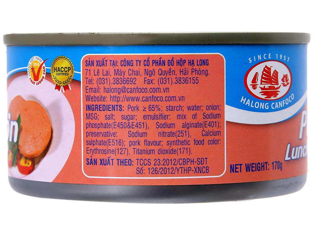 Giò heo nạc Hạ Long hộp 170g 3