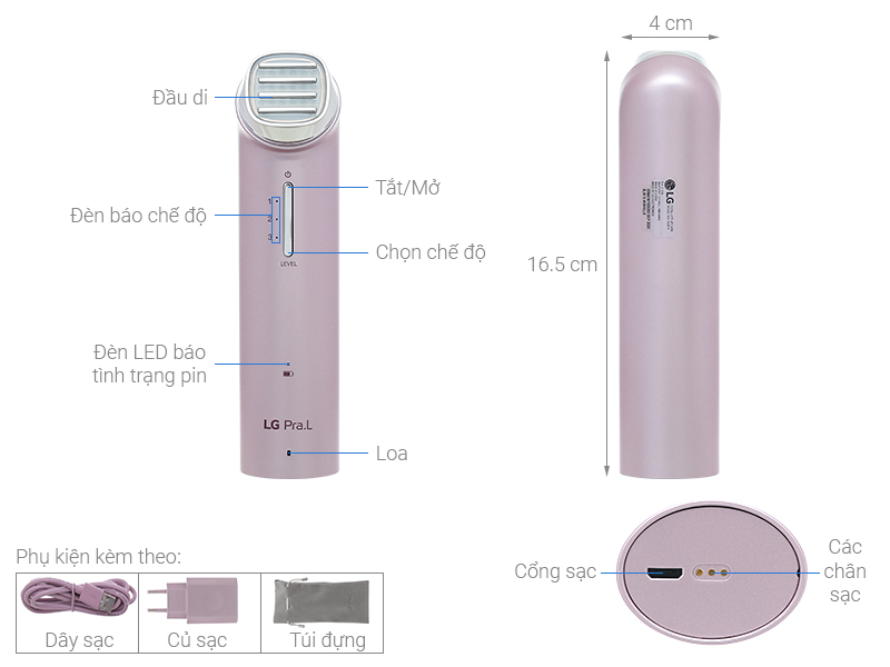 Máy massage mặt nâng cơ toàn diện Total Lift Up LG BLM1V