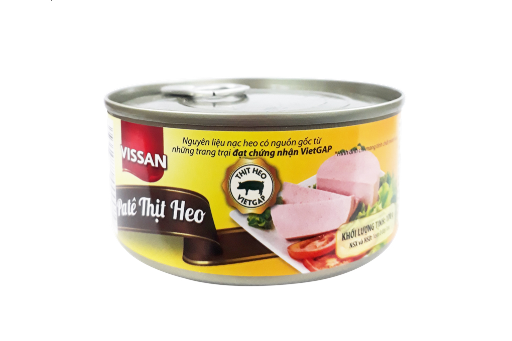 Pate thịt heo Vissan 170g