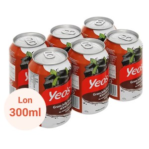 6 lon nước sương sáo Yeo's 300ml