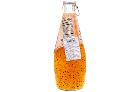 Nước Hạt É Basil Seed Cam PAM Chai 290ml