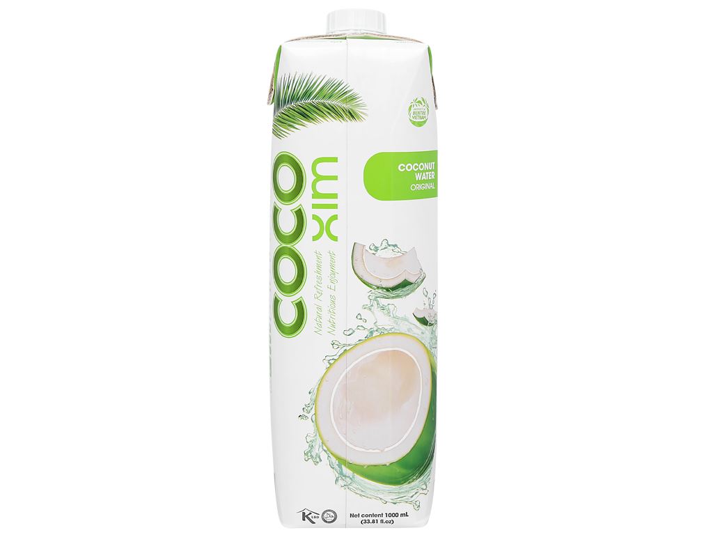 Nước dừa xiêm xanh Cocoxim 1 lít 3