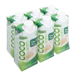 6 hộp nước dừa dứa non Cocoxim 330ml
