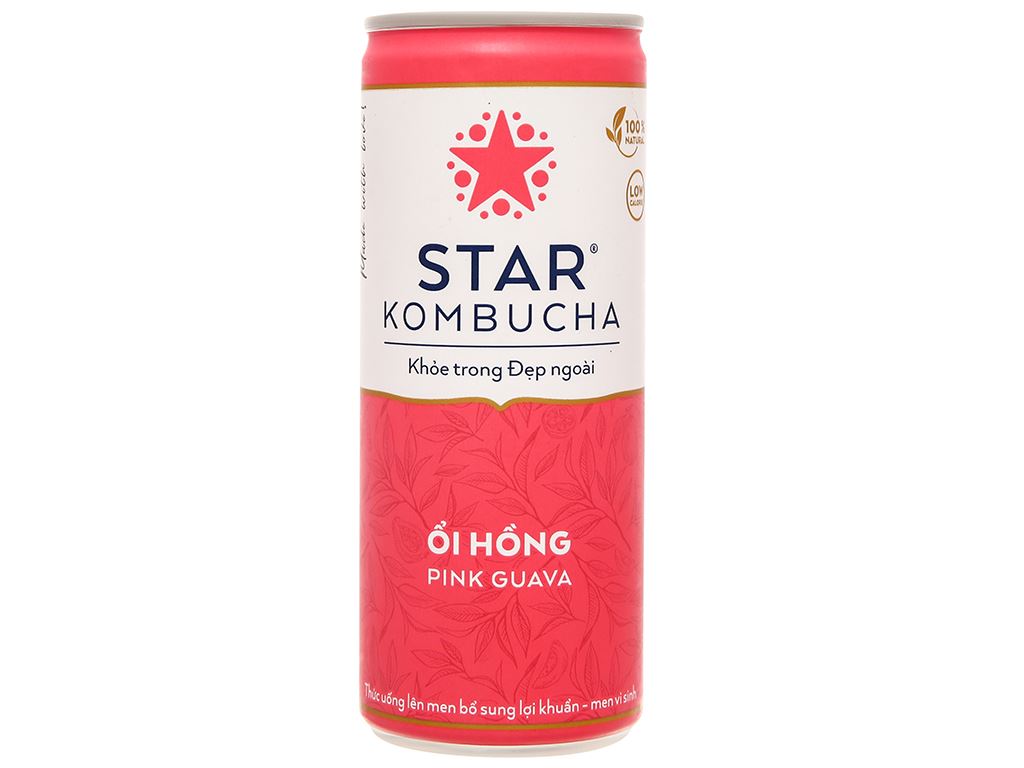 Nước trái cây Star Kombucha vị ổi hồng 250ml 1