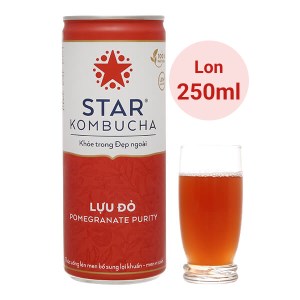 Nước trái cây Star Kombucha vị lựu đỏ 250ml