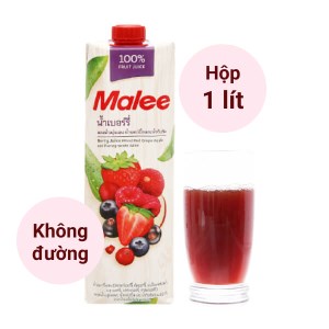 Nước ép berry & trái cây 100% Malee 1 lít