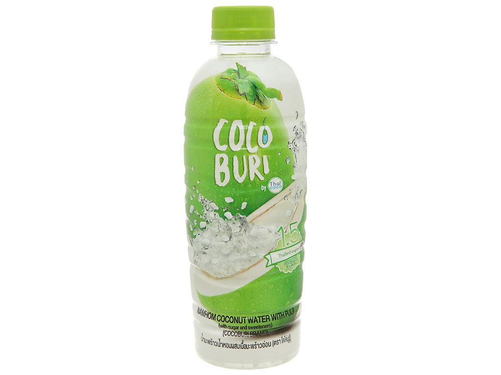 Nước dừa tươi Cocoburi thêm cùi dừa non 350ml 3