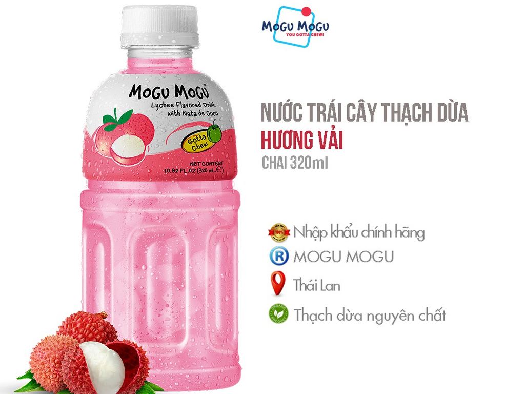 Nước uống Mogu Mogu thích hợp cho ai?
