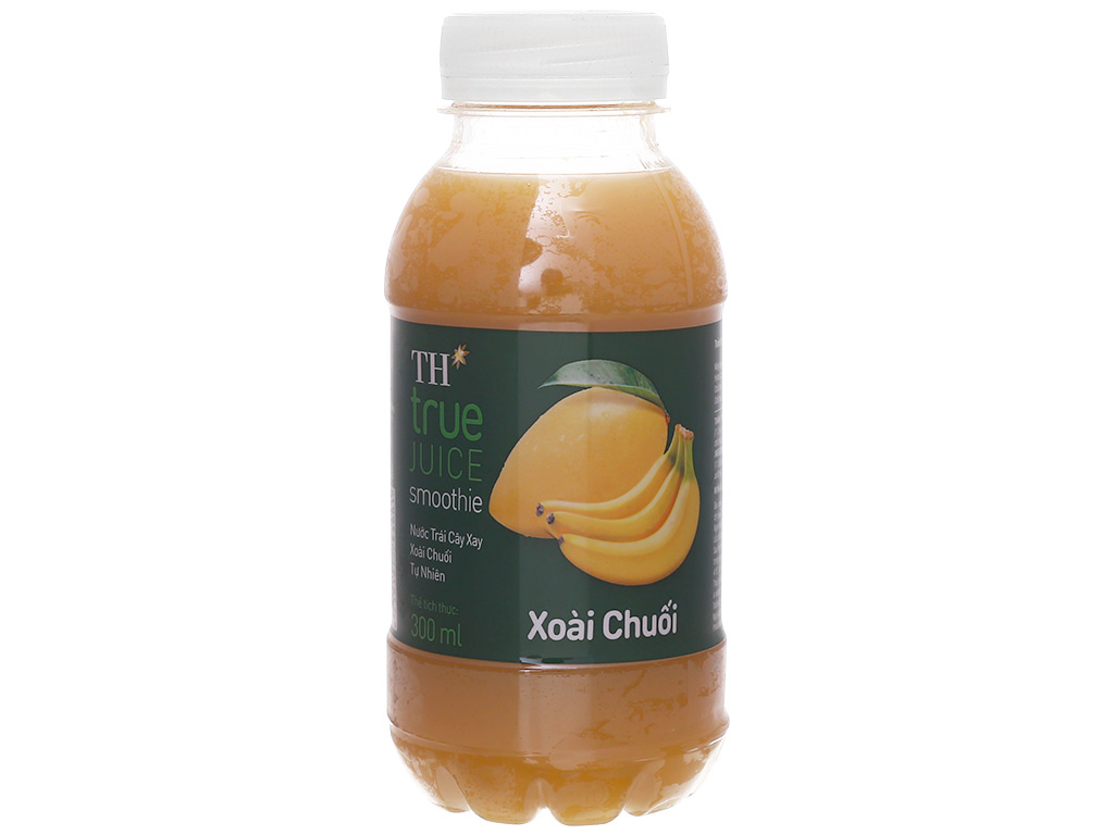 Nước trái cây xay xoài chuối TH True Juice 300ml 1
