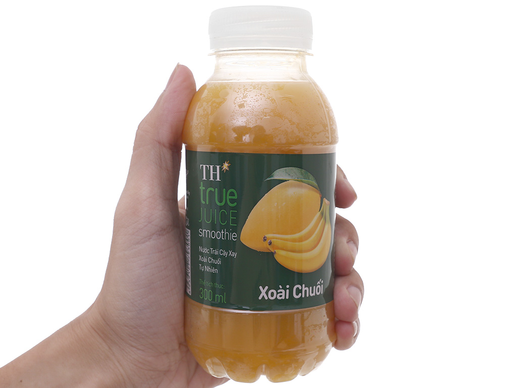 Nước trái cây xay xoài chuối TH True Juice 300ml 6