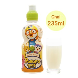 Nước trái cây Pororo hương vị chuối 235ml