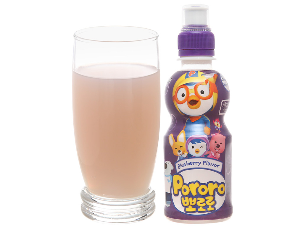 Nước tr&aacute;i c&acirc;y Pororo hương vị việt quất 235ml 1