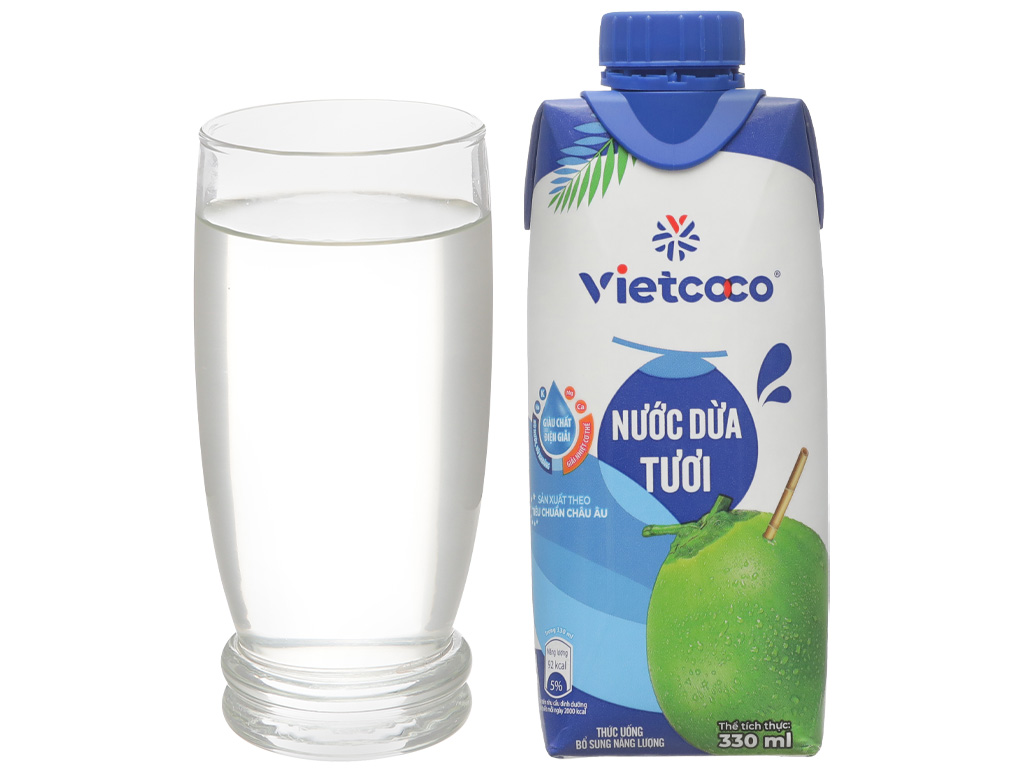 Nước dừa tươi Vietcoco 330ml 12