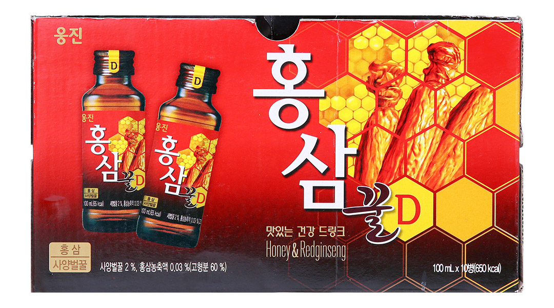 Nước hồng sâm mật ong D Woongjin tăng cường sức khỏe