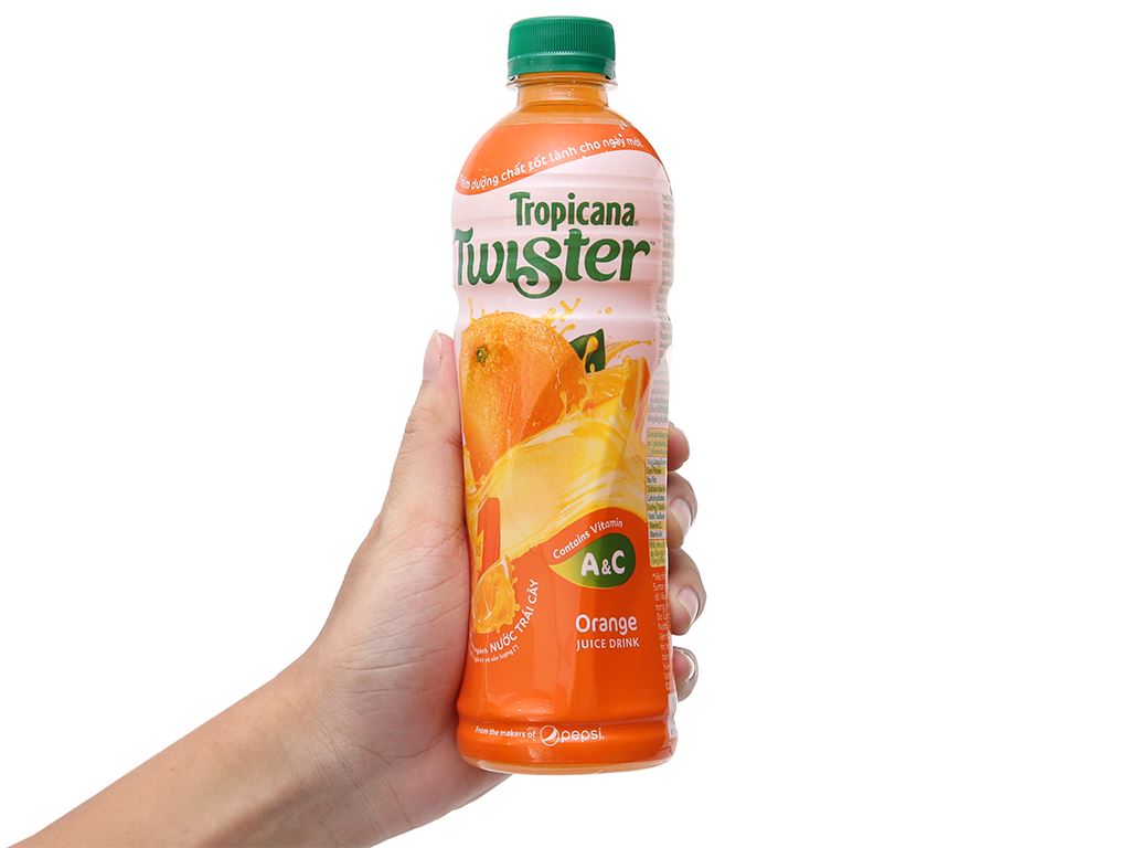 Nước cam ép Twister Tropicana 455ml 4