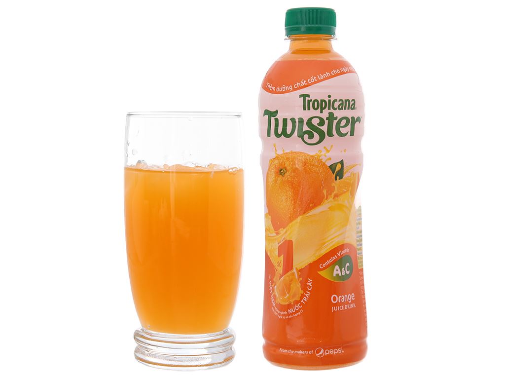 Nước cam ép Twister Tropicana 455ml 7