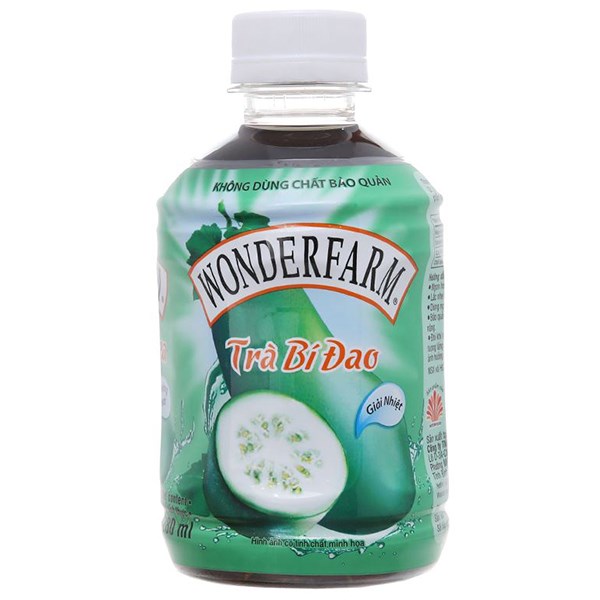 Trà bí đao Wonderfarm lốc 6 chai x 280ml
