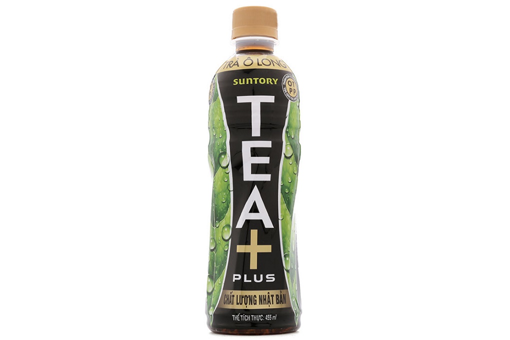 Trà ô long Tea Plus chai 455ml - 08/2024 | nhathuocankhang.com