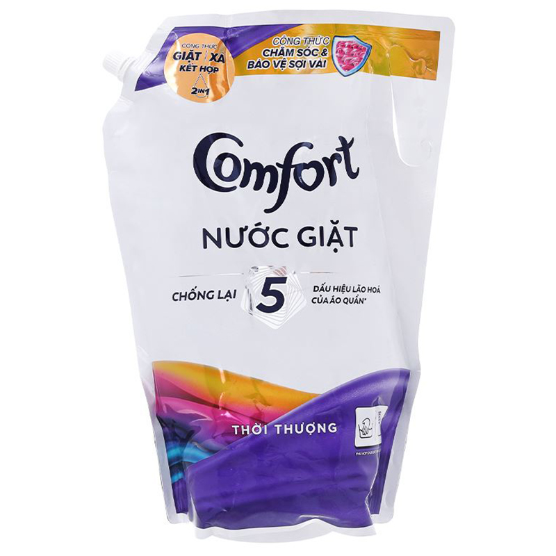 Nước giặt xả Comfort hương thời thượng túi 3.1 kg - AVAKids.com