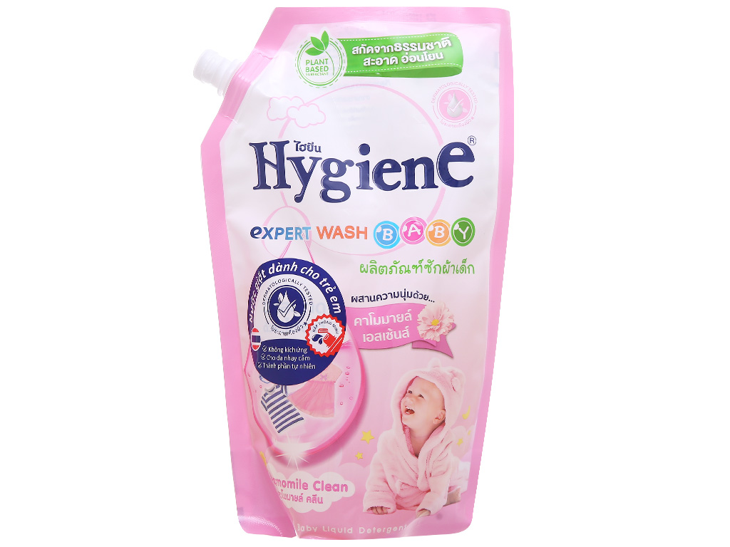 Nước giặt cho bé Hygiene hồng túi đôi 2x600ml 3