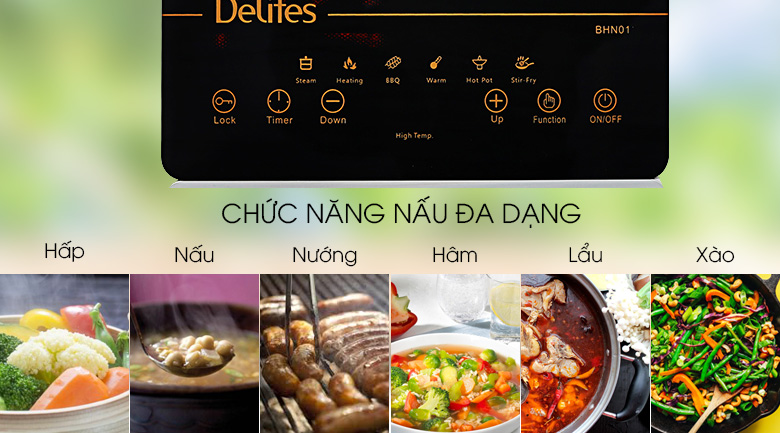 Bếp hồng ngoại Delites BHN01