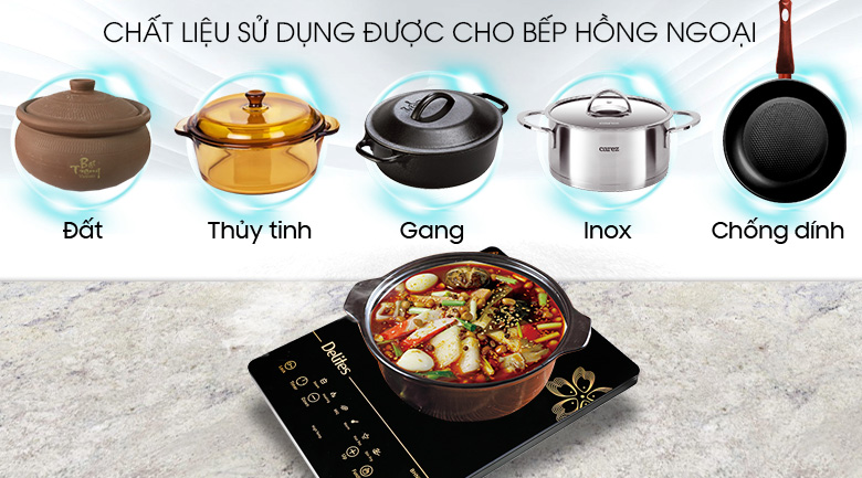 Bếp hồng ngoại Delites BHN01