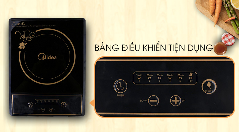 Bếp hồng ngoại Midea MIR-B2017DD
