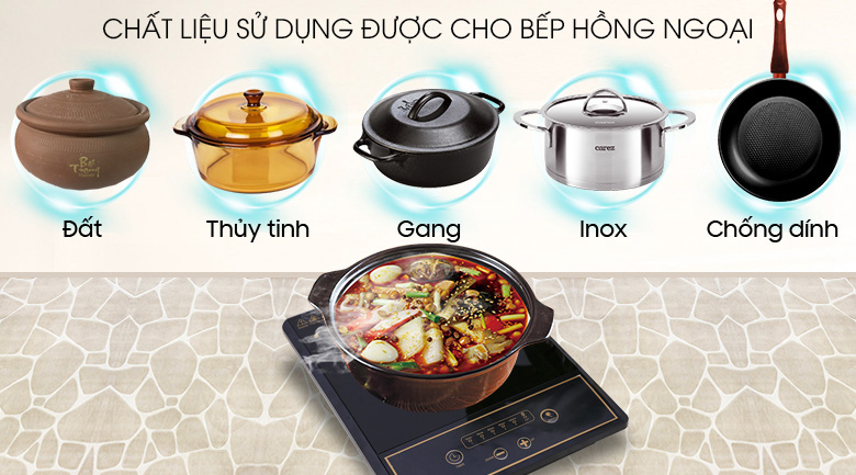 Bếp hồng ngoại Midea MIR-B2017DD