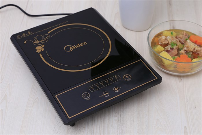 Bếp hồng ngoại Midea MIR-B2017DD Màu Đen